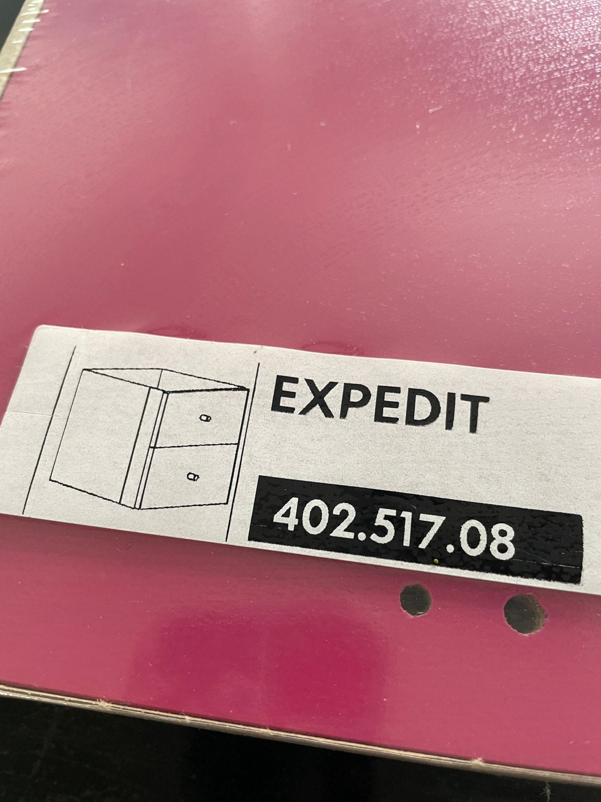 Lades voor Ikea Expedit / Kallax kast. Roze, Huis en Inrichting, Kasten | Boekenkasten, Ophalen, Overige materialen, Minder dan 50 cm