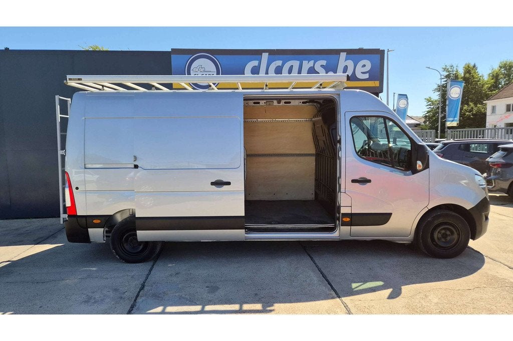 Nissan NV400 2.3dCi/L3H2/Navi/Cc/Trekhaak/Dakdrager/12314Ex, Auto's, 100 kW, Stof, Gebruikt, Overige kleuren