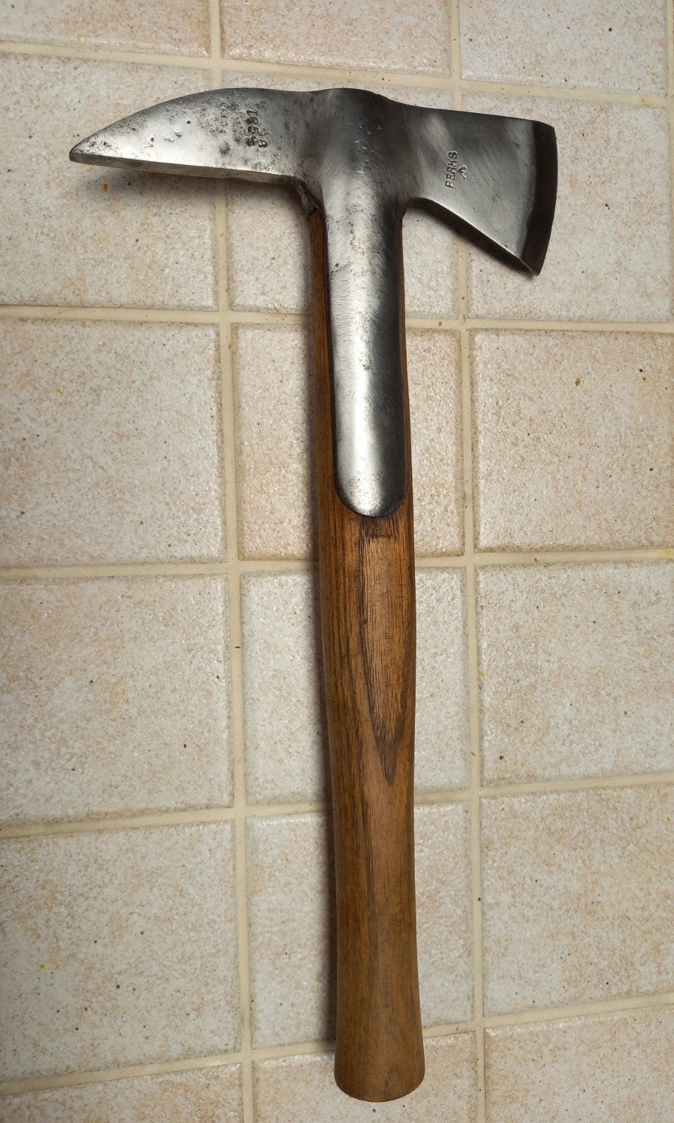 Vintage Militaire Brandweerbijl Perks, Verzamelen, Ophalen, Overige soorten, Overige typen