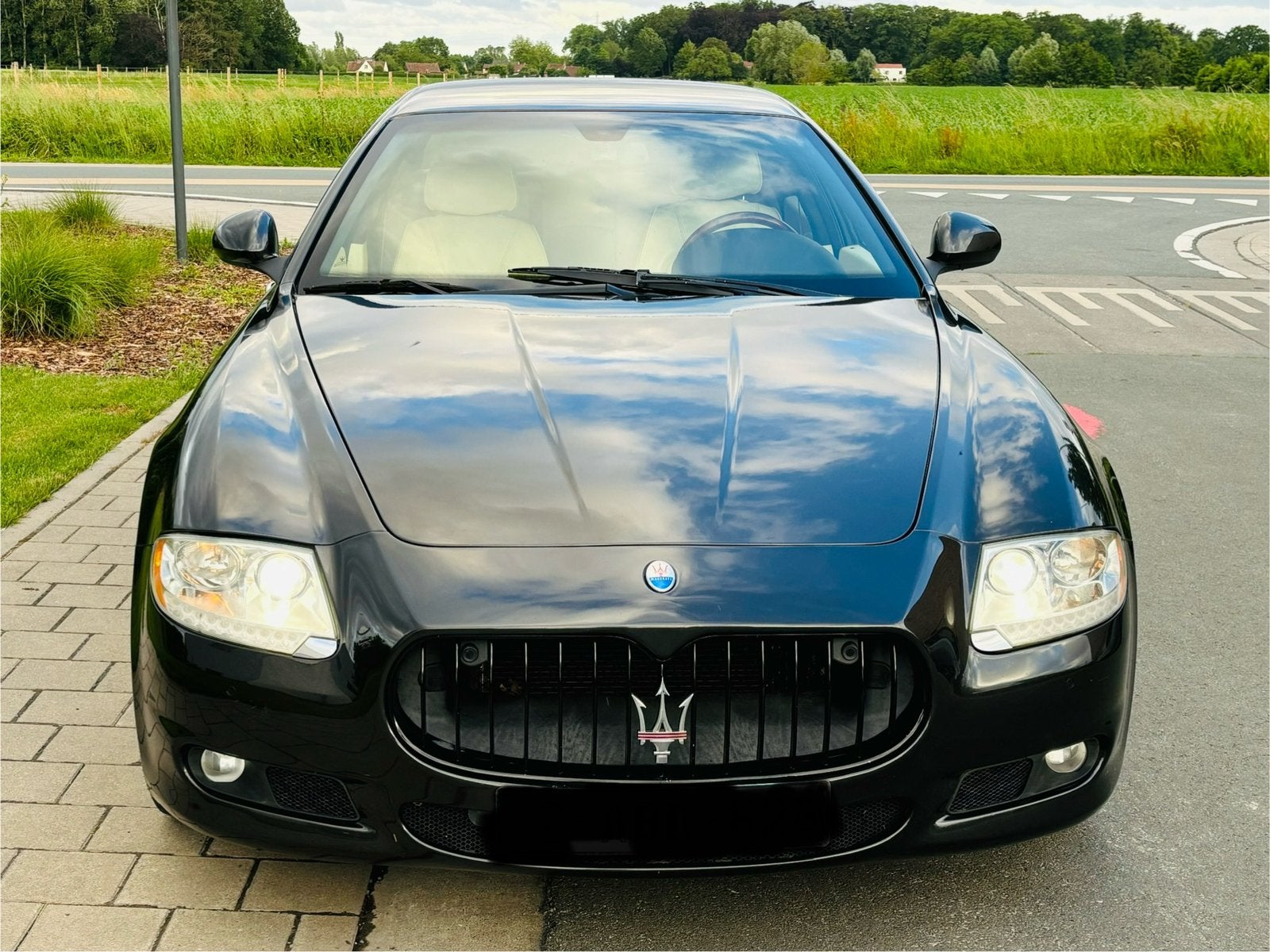 MASERATI QUATTROPORTE 4.7 S 431PK FERRARI MOTOR 94000KM, Cuir, Achat, Beige, Entretenue par le concessionnaire