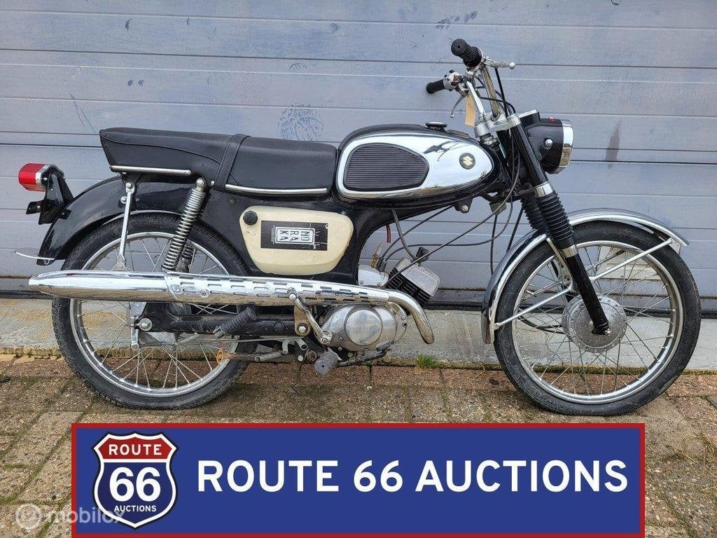 Suzuki M12 | 1968 | Route 66 Auctions, Motoren, Gebruikt, Overig, Handgeschakeld