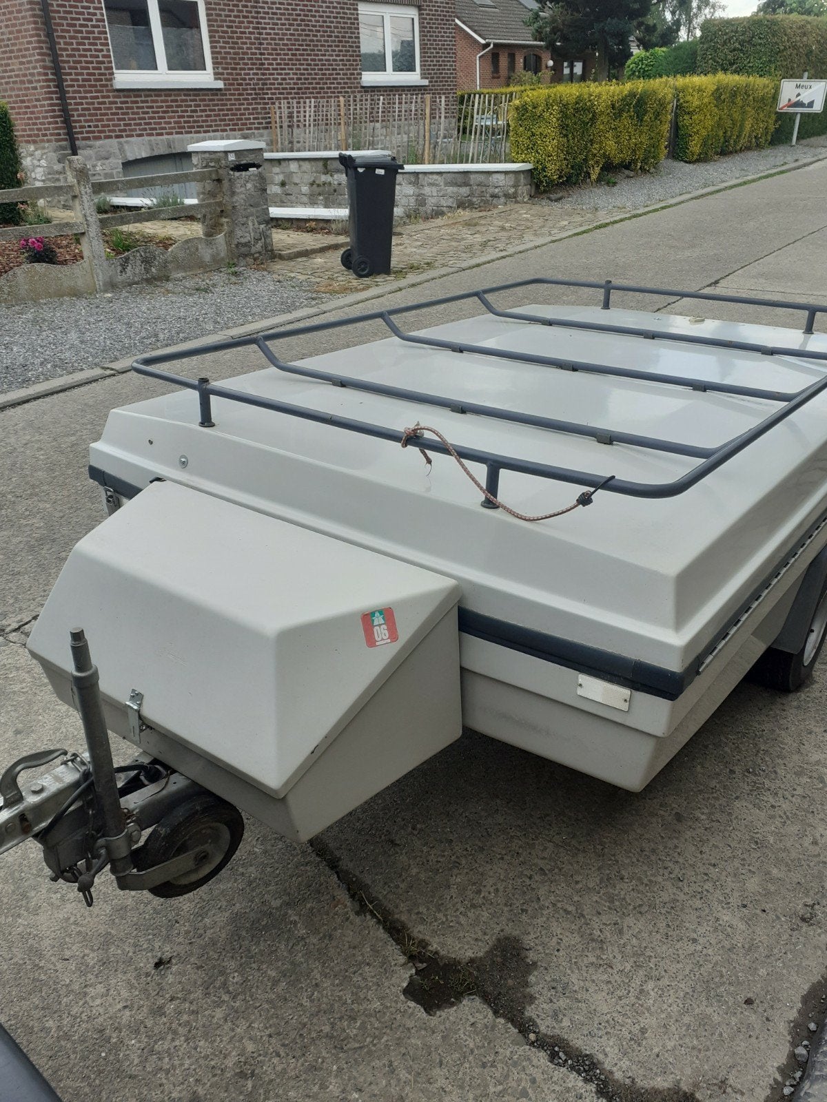 Remorque à bagages, Ophalen, Zo goed als nieuw