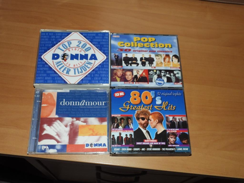 70's/80's VERZAMELCD's  8 stuks, Cd's en Dvd's, Ophalen of Verzenden, Zo goed als nieuw