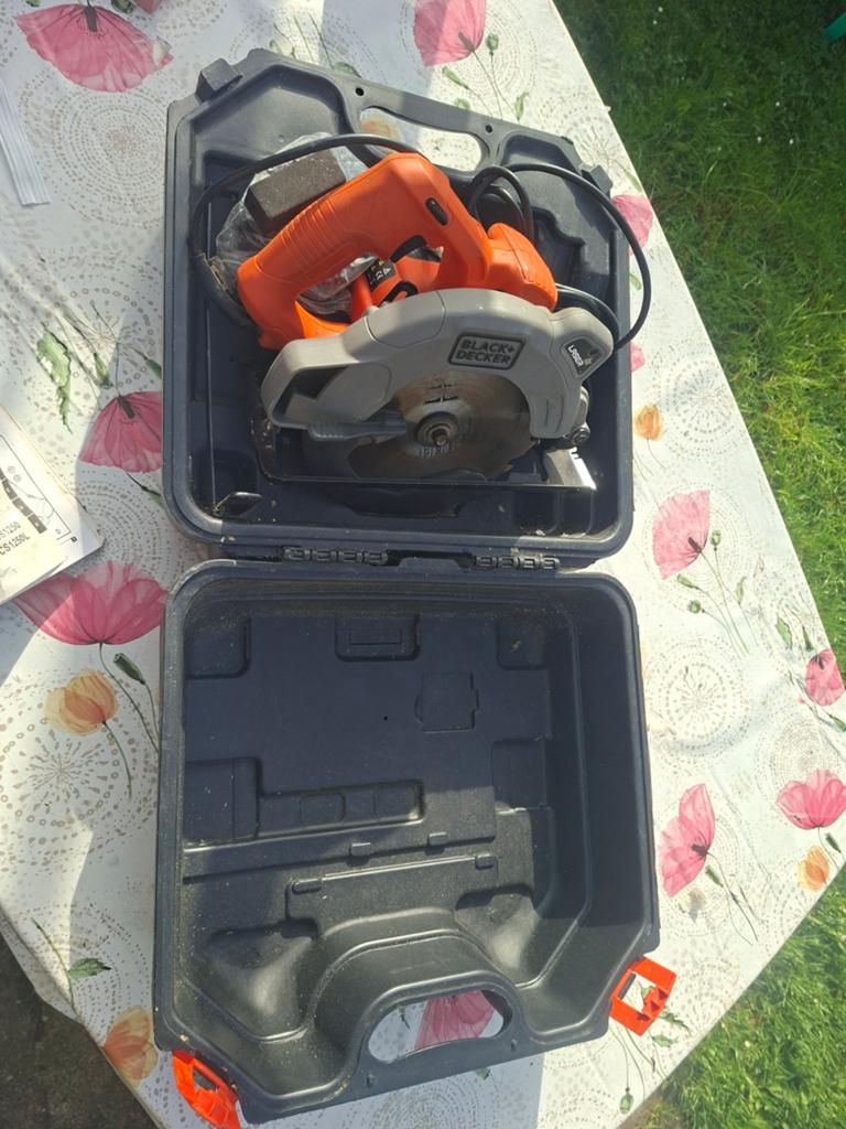 Black & Decker cirkelzaag, Doe-het-zelf en Bouw, Gereedschap | Zaagmachines, Ophalen of Verzenden, Cirkelzaag