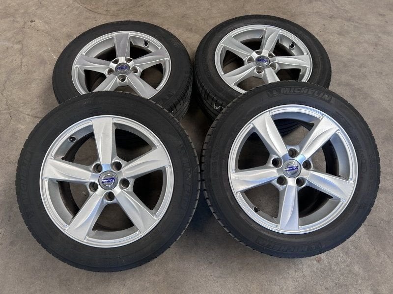 16  inch originele Matres velgen + zomerbanden Volvo V40 V50, Pneus et Jantes, -, Utilisé, -