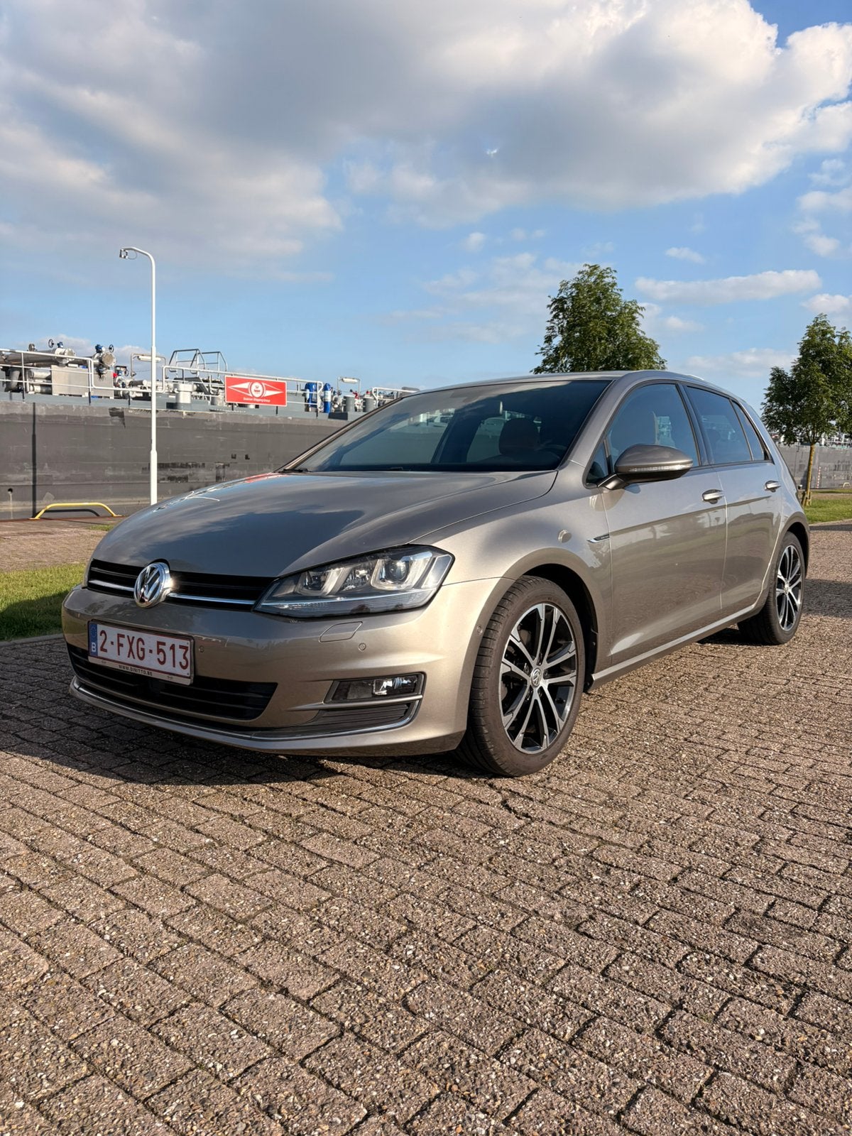 Volkswagen Golf 7 1.4 TSI DSG Edition | Leder/Alcantara, Auto's, Euro 5, Beige, Berline, LED verlichting