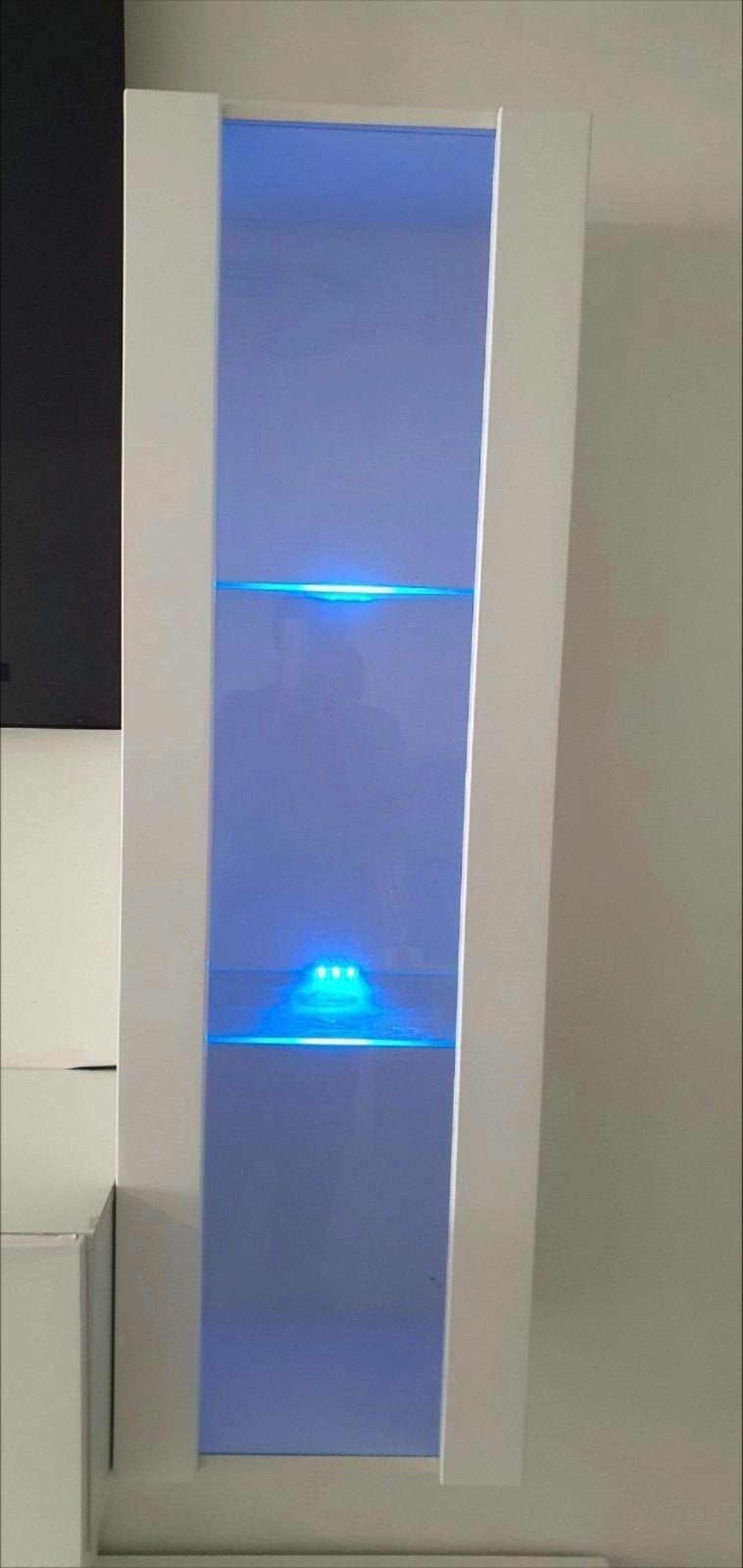 Vitrine kast met blauw licht!, Enlèvement