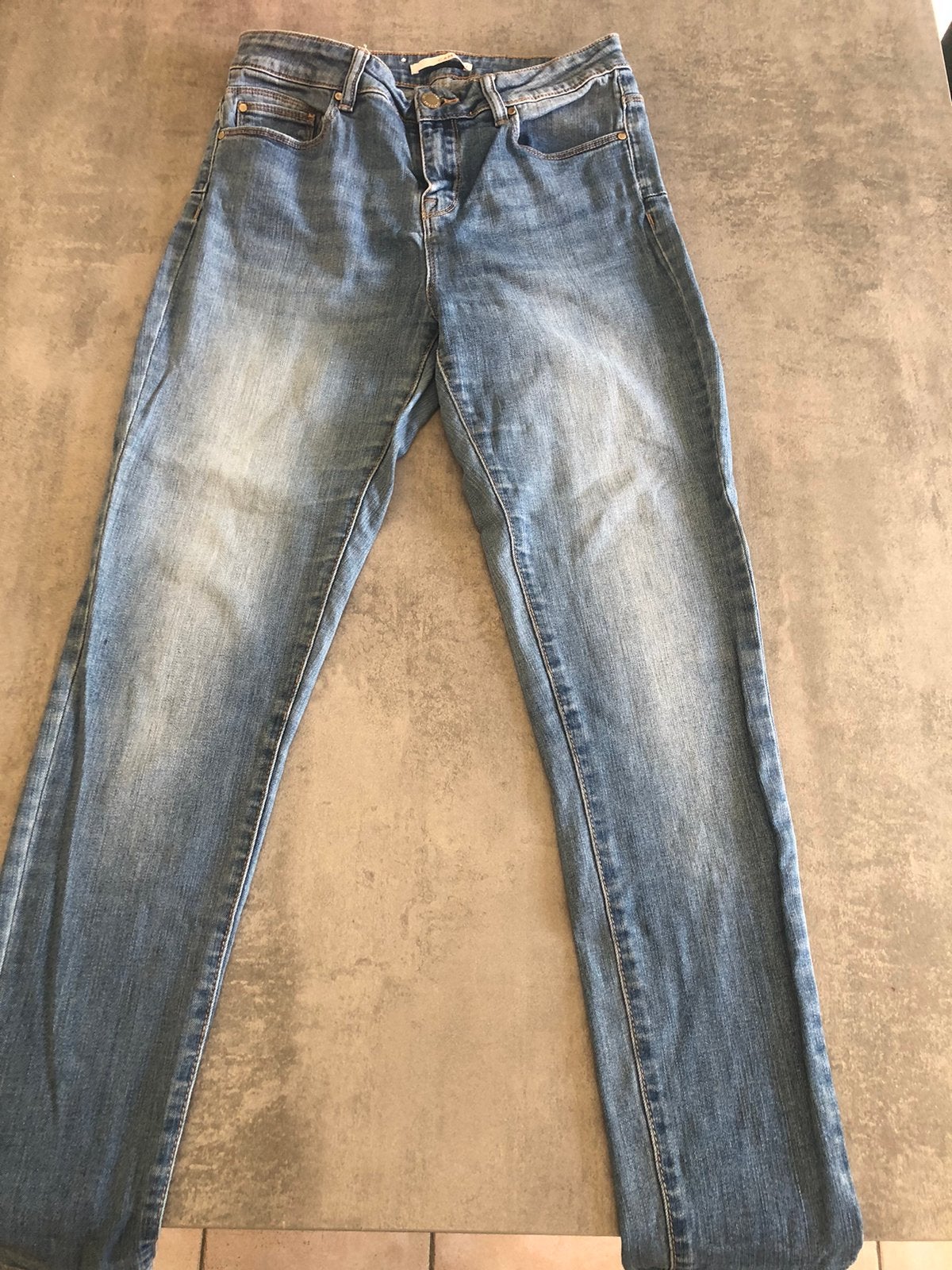 Camaïeu 38 spijkerbroek, Kleding | Dames, Ophalen of Verzenden, Gedragen, Blauw, W30 - W32 (confectie 38/40)