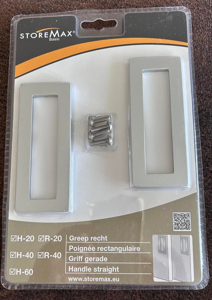 StoreMax basic handgreep, Huis en Inrichting, Kasten | Kleerkasten, Ophalen, Nieuw, Overige materialen