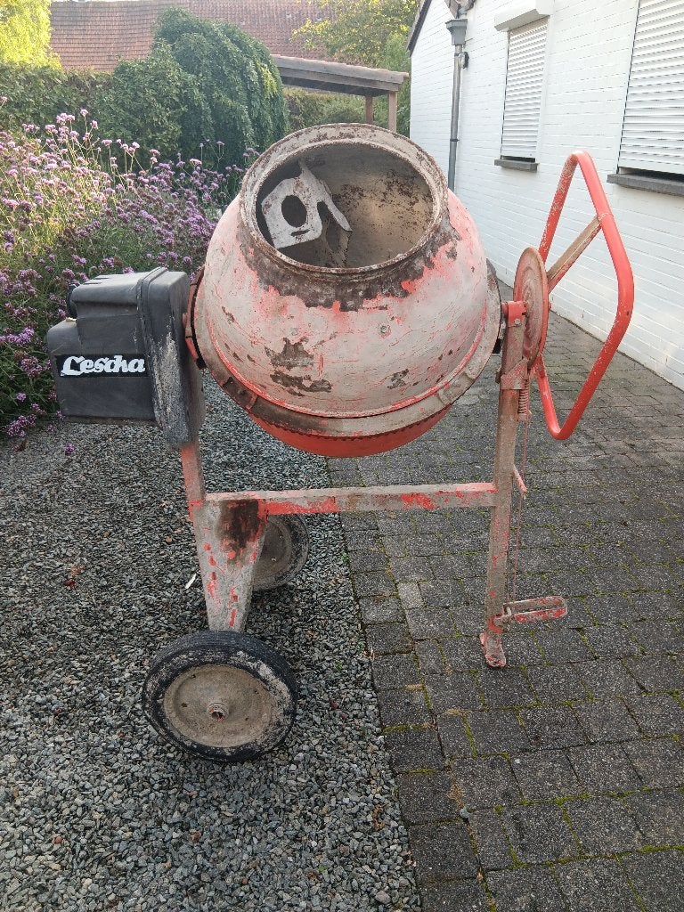 Betonmolen Lescha 165S, Doe-het-zelf en Bouw, Ophalen, Gebruikt