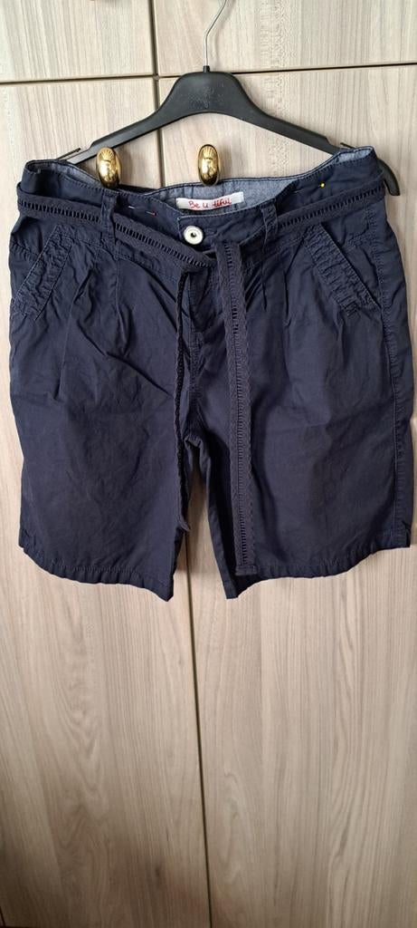 Street One blauwe short dames maat 38/40, Maat 38/40 (M), Blauw, Ophalen of Verzenden, Zo goed als nieuw