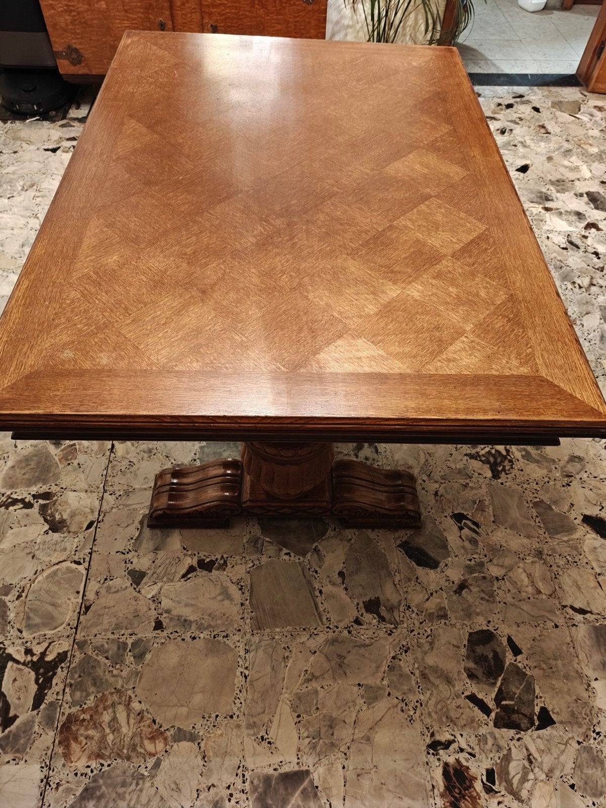 Uitschuifbare antieke tafel, Antiek en Kunst, Ophalen