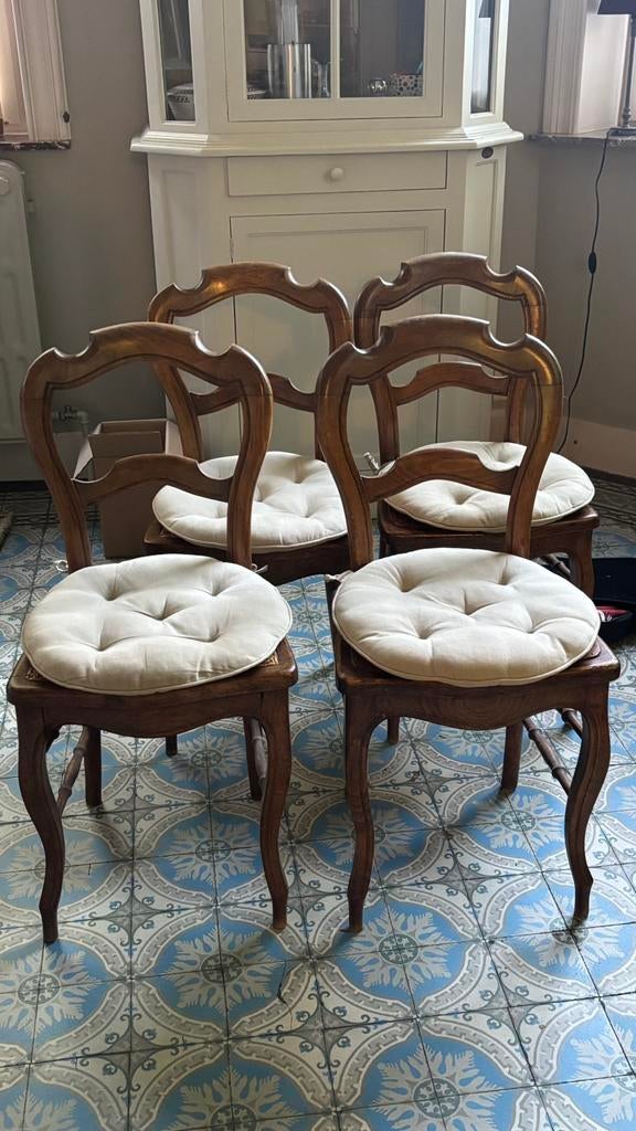 4 chaises de style Louis Philippe, Enlèvement, Comme neuf
