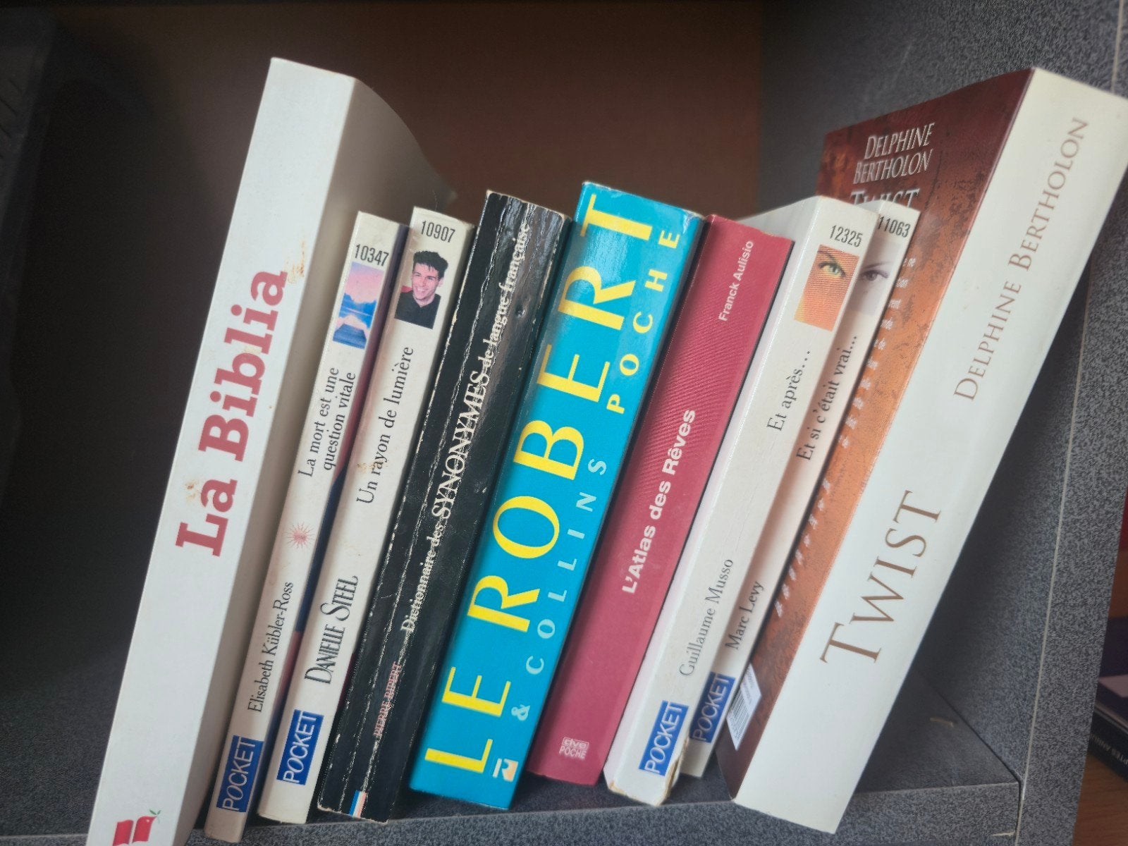 Lot de livres, Enlèvement