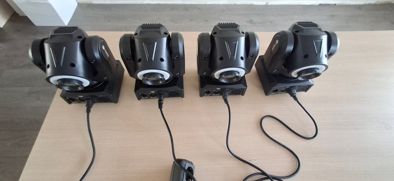 4x Colorkey Halo Ring Moving Head, Ophalen, Nieuw, Licht, Geluidgestuurd