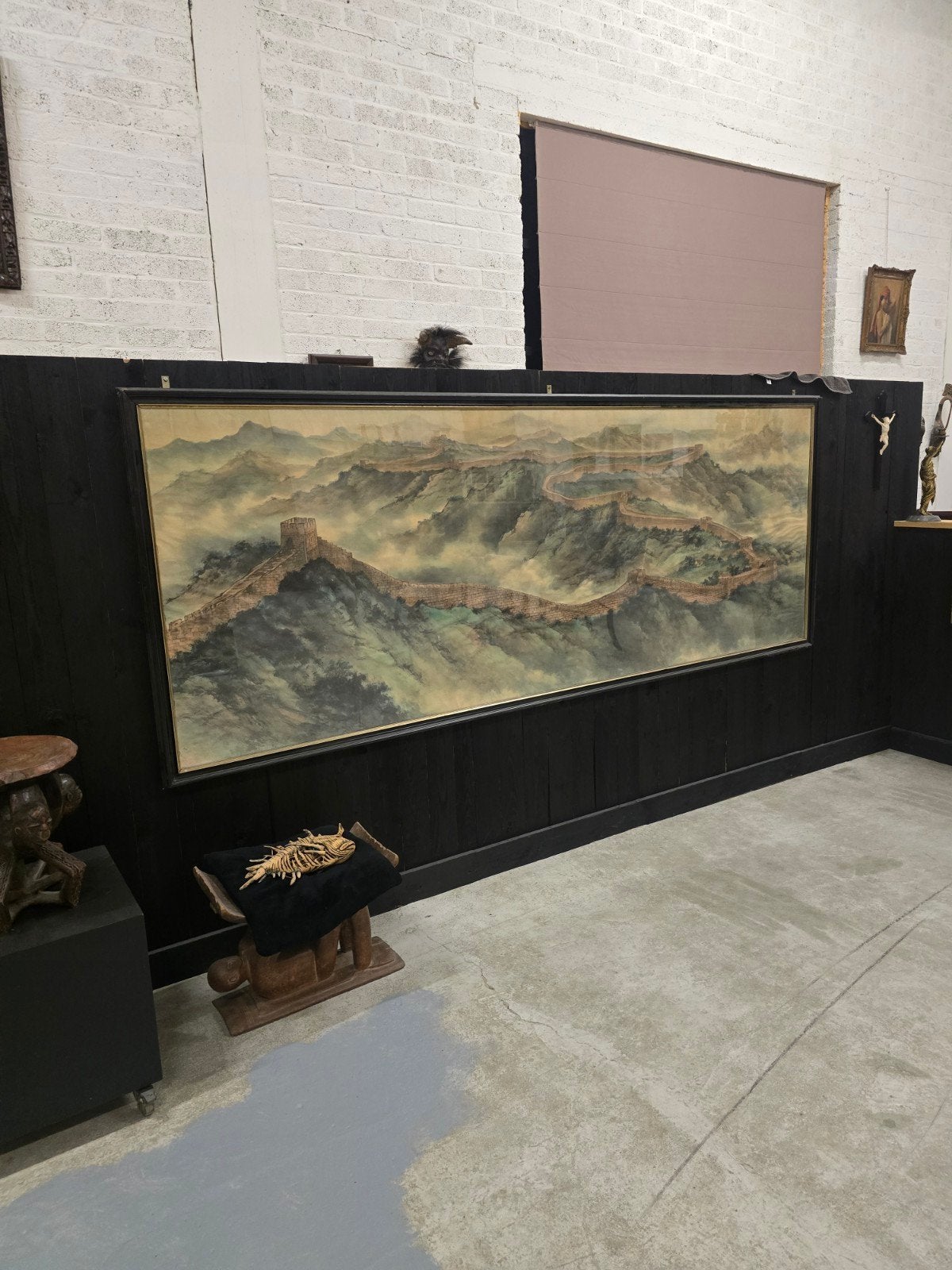 peinture ancienne chinoise (grande), Enlèvement
