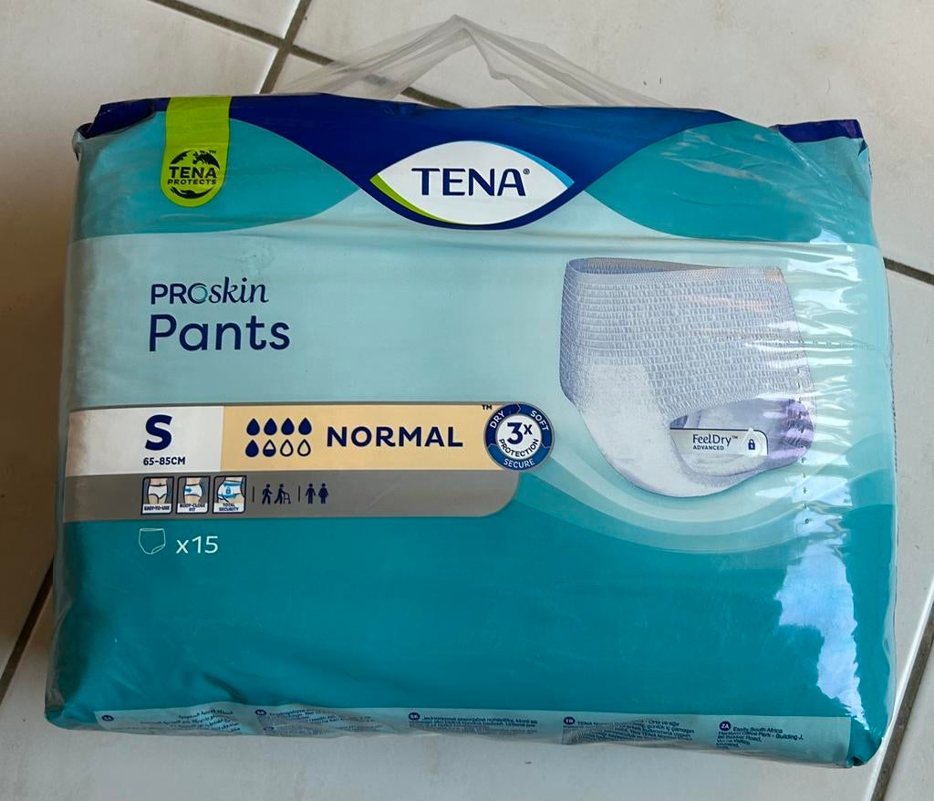 Langes Tena Proskin Pants  taille S Neuf non déballé, Divers, Matériel Infirmier, Enlèvement ou Envoi, Neuf