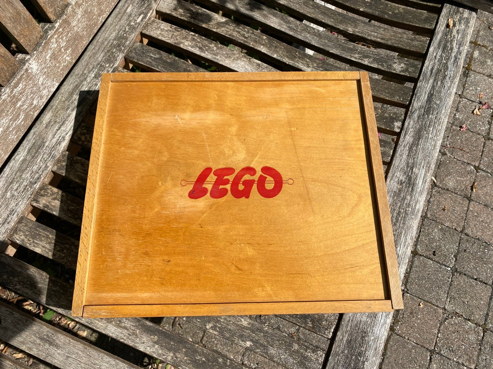 Ancienne boite Lego, Enlèvement ou Envoi, Moins de 35 cm, Utilisé, Moins de 40 cm