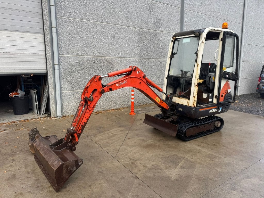 Kubota KX 36-3 graafmachine, Ophalen, Graafmachine