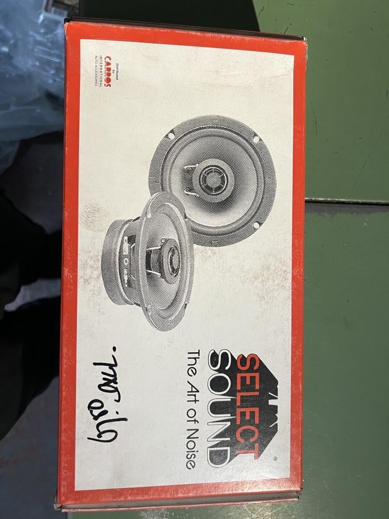 set nieuwe autoboxen select sound, Auto diversen, Autospeakers, Ophalen, Nieuw