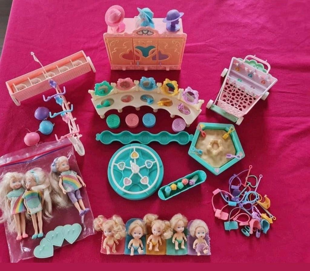 Tyco quints dolls / poppen vintage, Ophalen of Verzenden