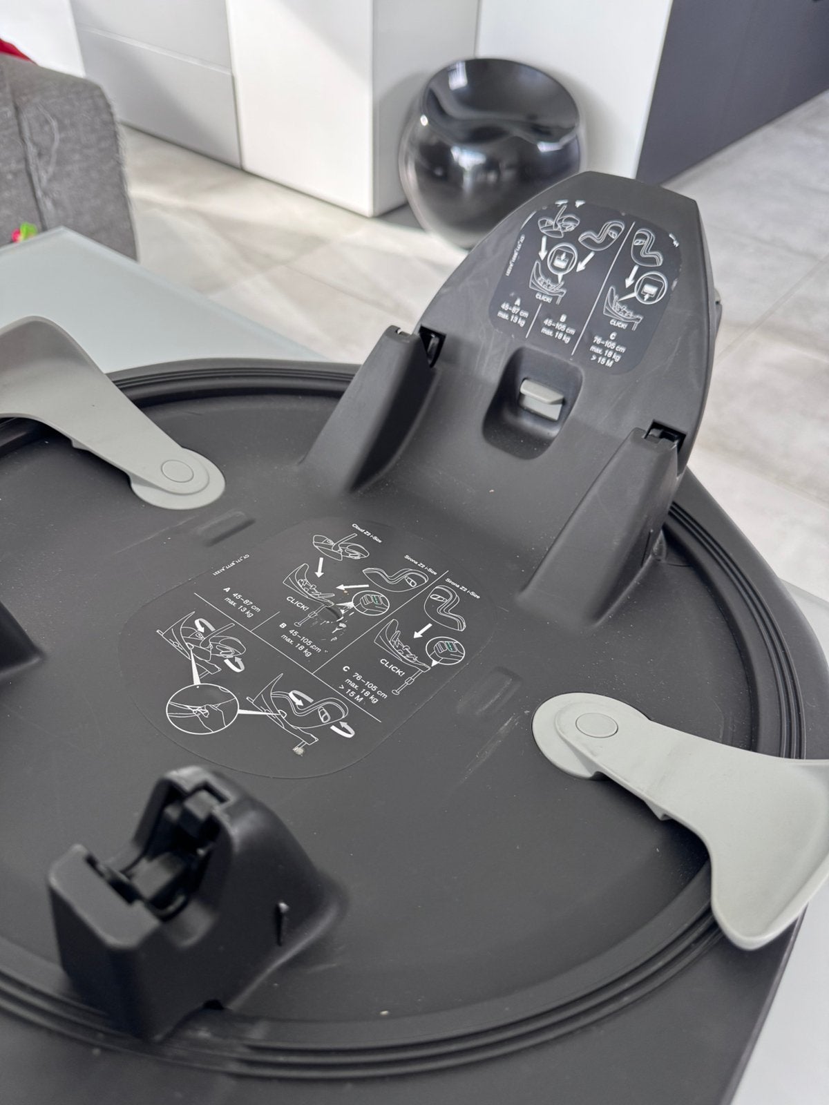 Basis T - Cybex Z-rotatie 360 graden, Ophalen, Zo goed als nieuw, Isofix