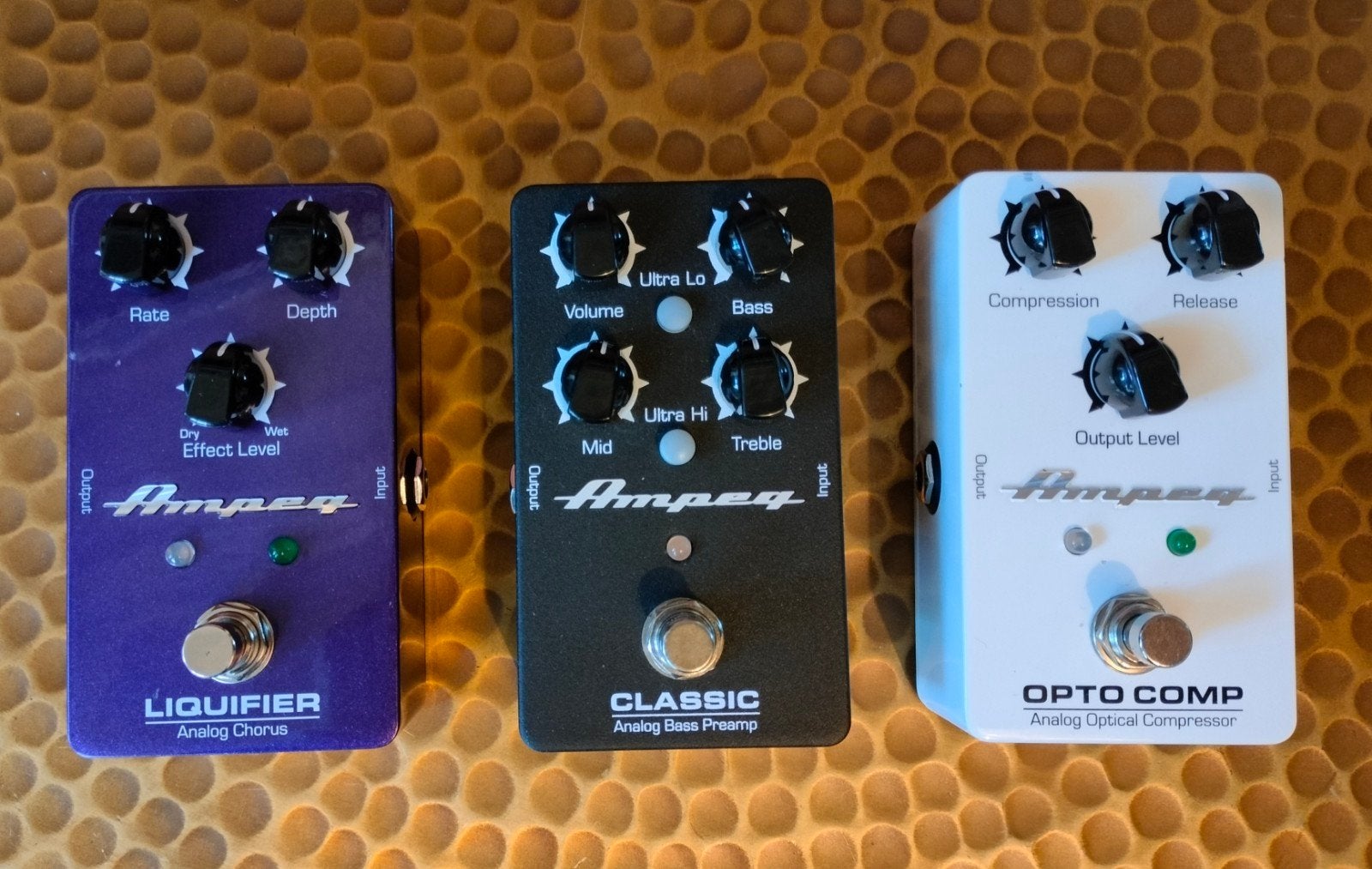 3 Ampeg bass pedalen, Muziek en Instrumenten, Ophalen of Verzenden, Chorus