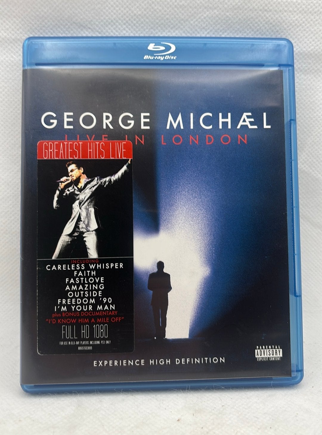 George Michael — Live in Londen Blu-ray (2009), Cd's en Dvd's, Ophalen of Verzenden, Zo goed als nieuw