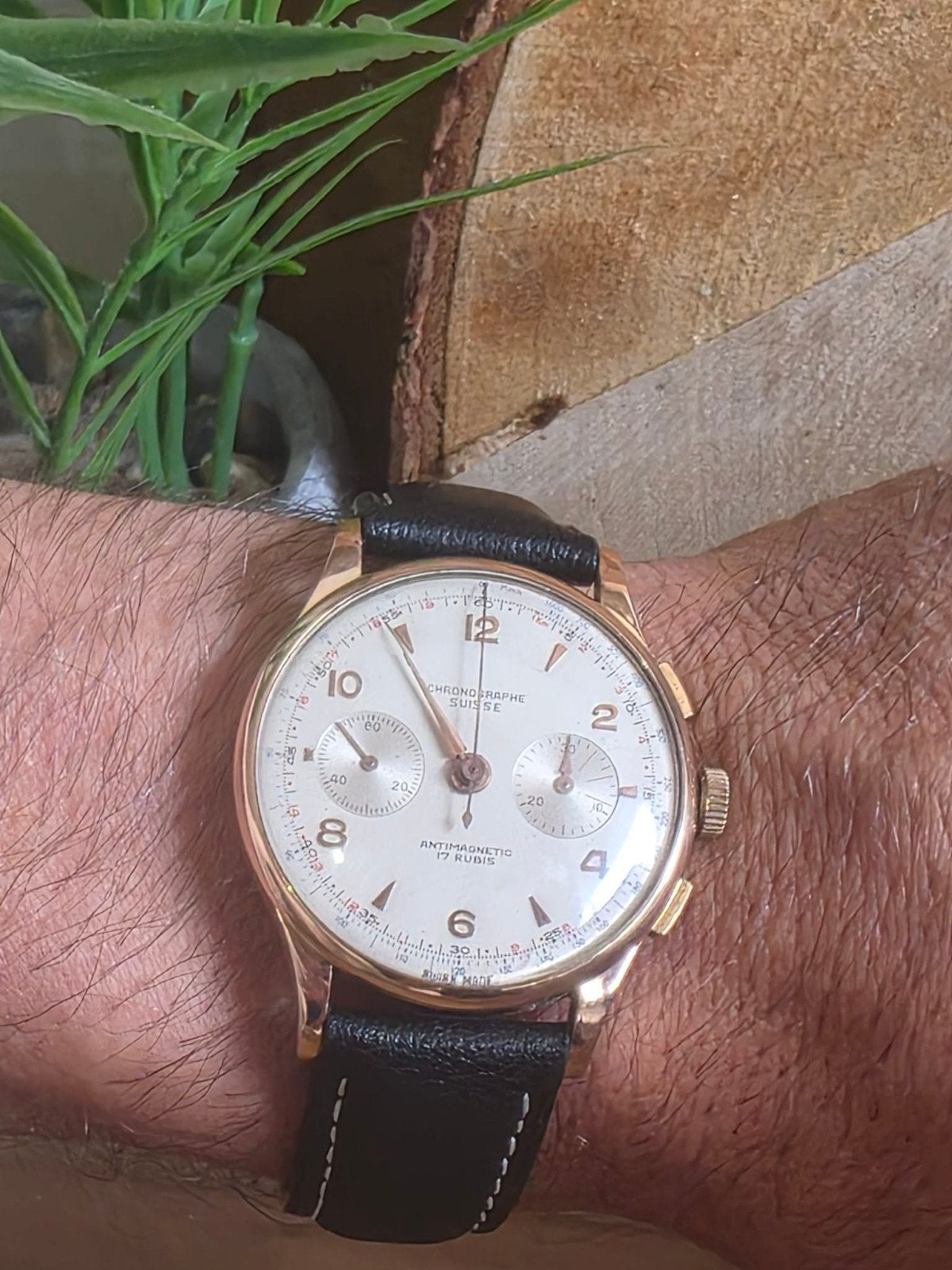 chronographe suisse or 18k, Bijoux, Sacs & Beauté, Montres | Femmes, Enlèvement, Or, Or