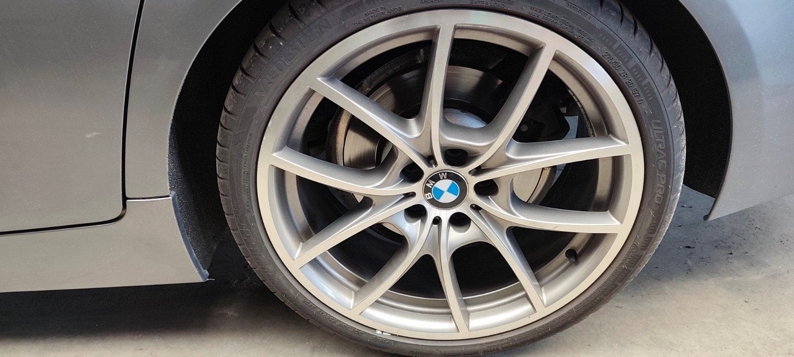 20inch breedset bmw velgen echte bmw velgen geen troep dus, Ophalen, Band(en)