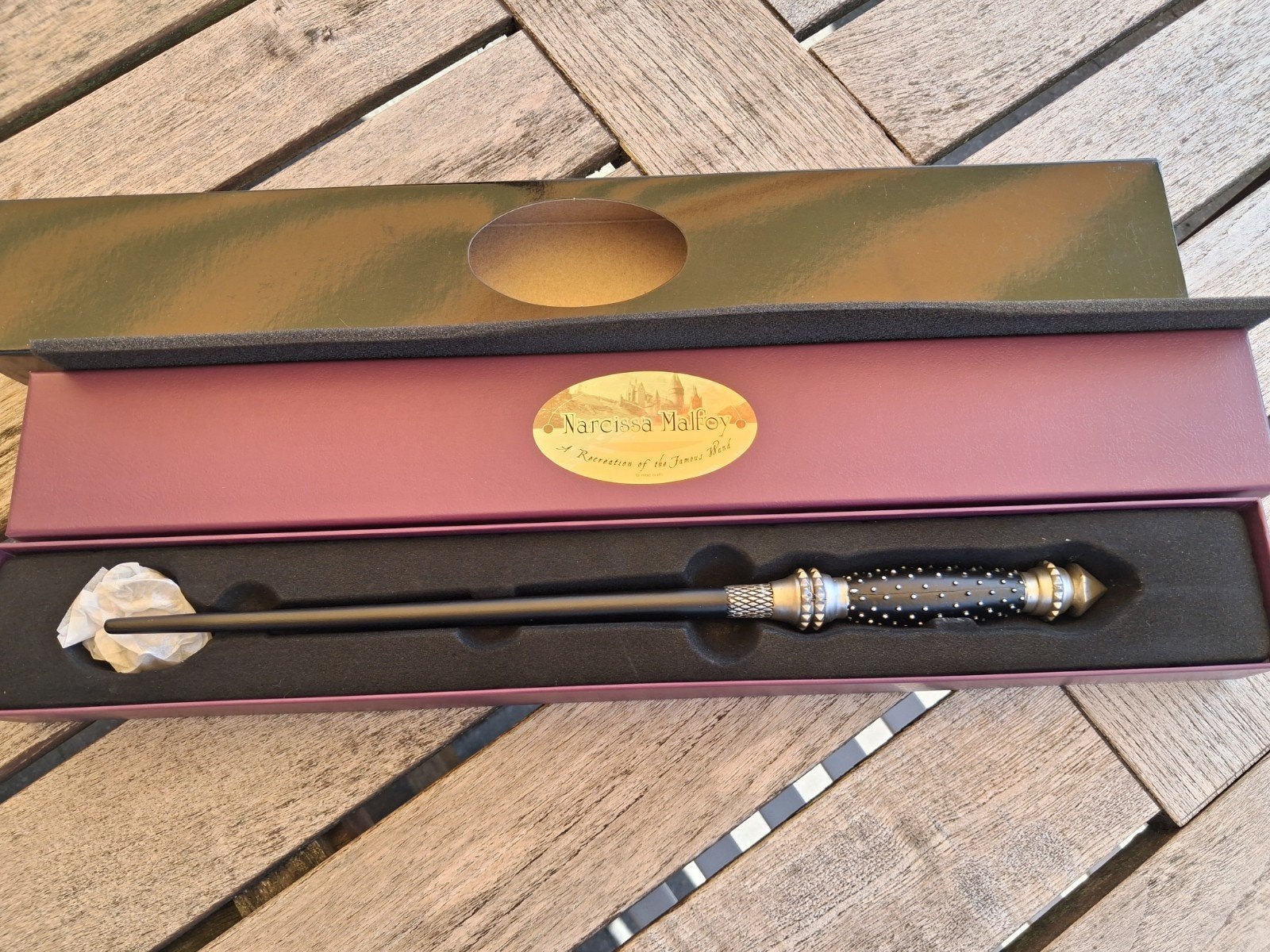 Narcissa Malfoy Wand., Collections, Harry Potter, Enlèvement, Comme neuf, Réplique