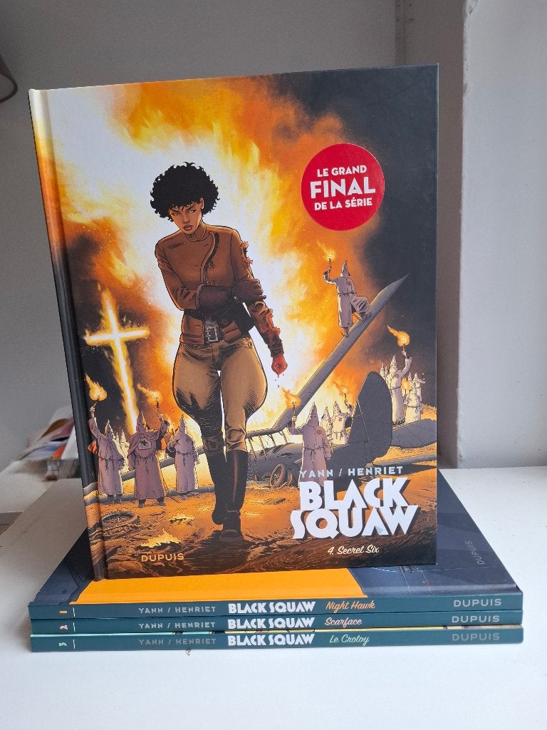 BLACK SQUAW TOMES 1 à 4 SERIE COMPLETE TTBE TOUS EO, Livres, Série complète ou Série, Enlèvement ou Envoi, Comme neuf