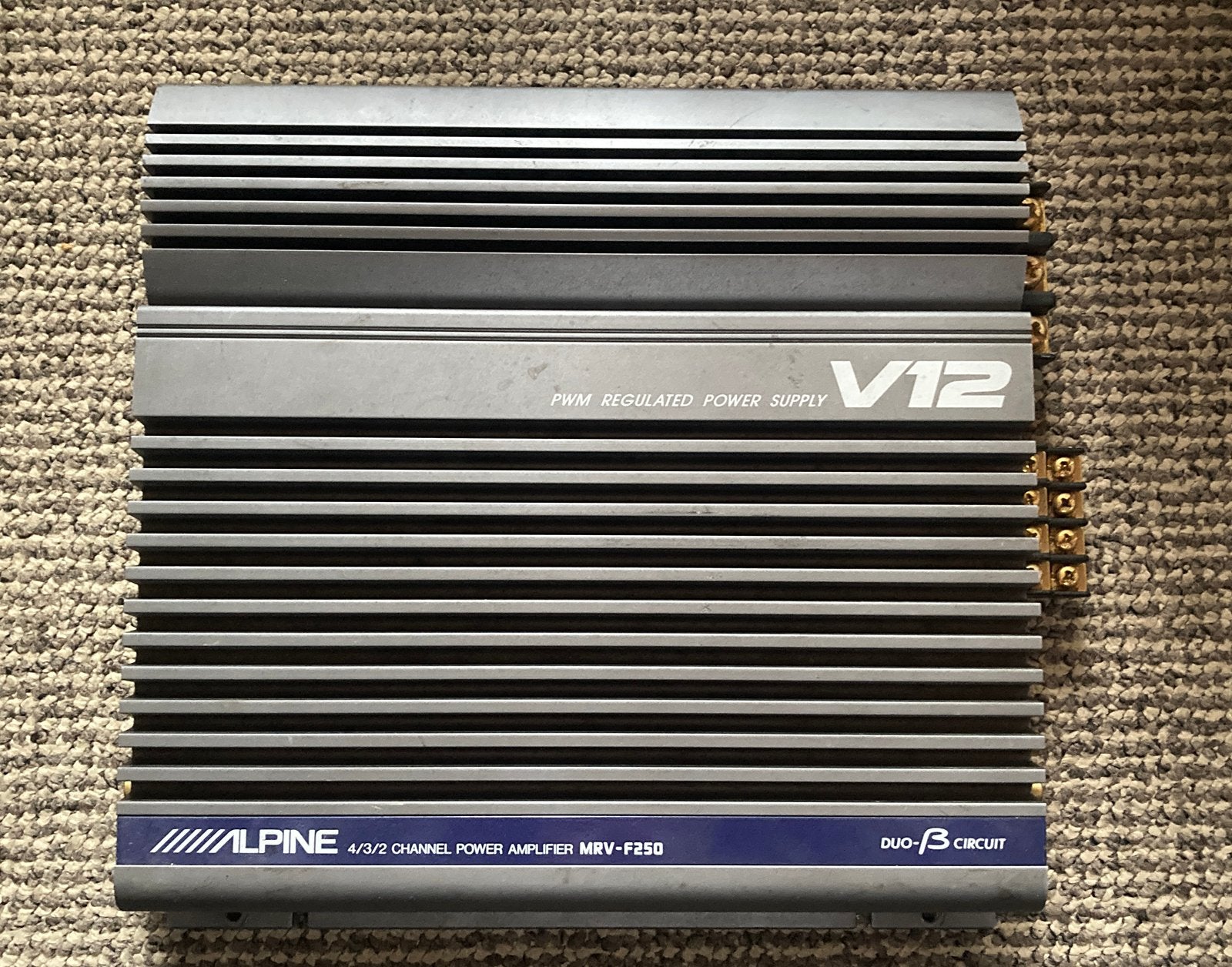 Versterker Alpine V12 MRV F250, Autos : Divers, Enlèvement, Utilisé