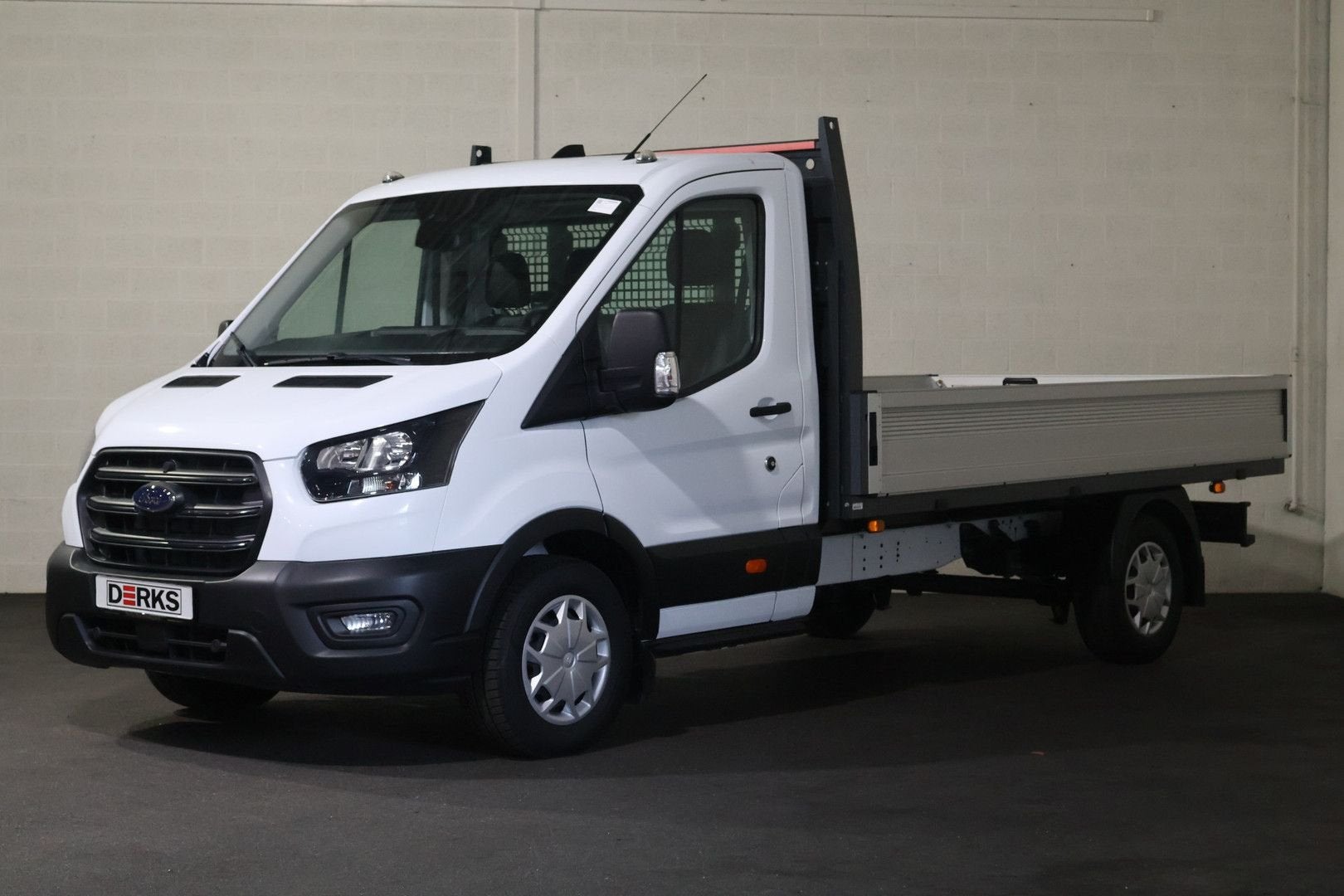 Ford Transit 350 2.0 TDci Automaat Open Laadbak 3.65m, Auto's, Automaat, Wit, Diesel, Ford