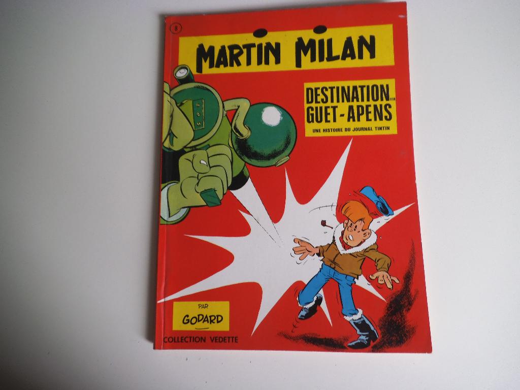 Martin Milan Destination... col invité. Vedette, Livres, Enlèvement ou Envoi, Une BD, Godard Christian, Utilisé