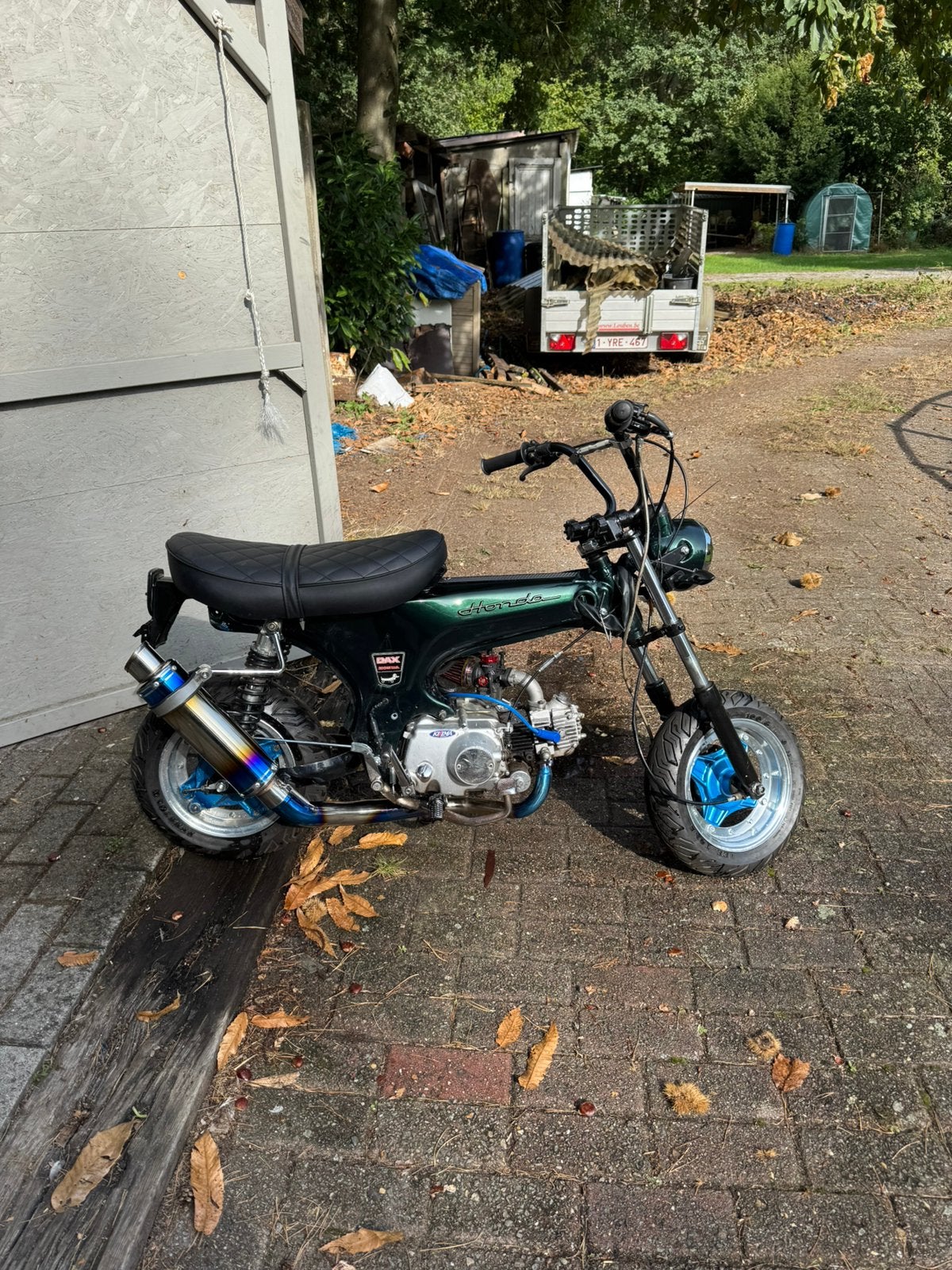 50 cc skyteam dax, Fietsen en Brommers, Ophalen, Zo goed als nieuw, 50 cc