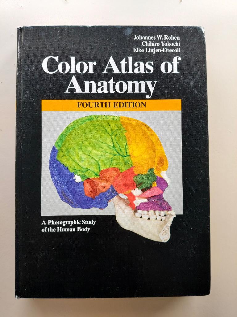 Color Atlas of Anatomy, Boeken, Ophalen, Zo goed als nieuw, Hoger Onderwijs, Johannes W. Rohen