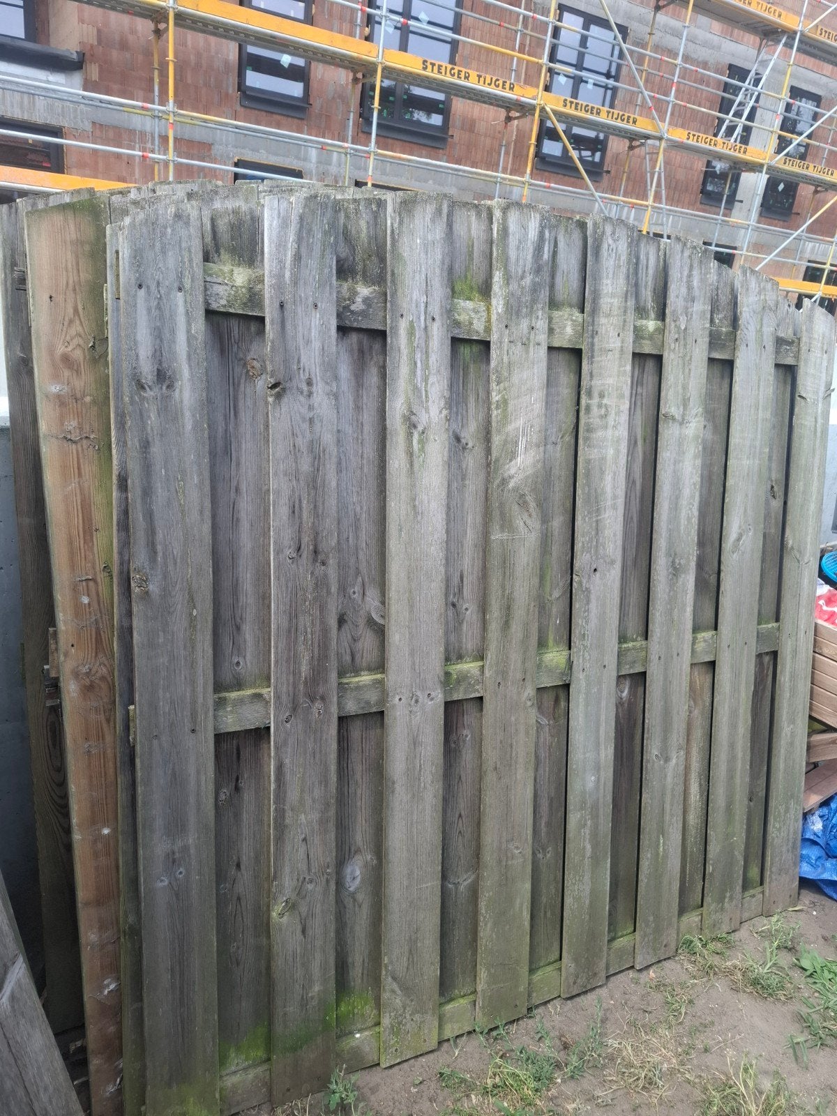 11 stevige tuinschermen ( schutting gevezen geschroefd ), Ophalen