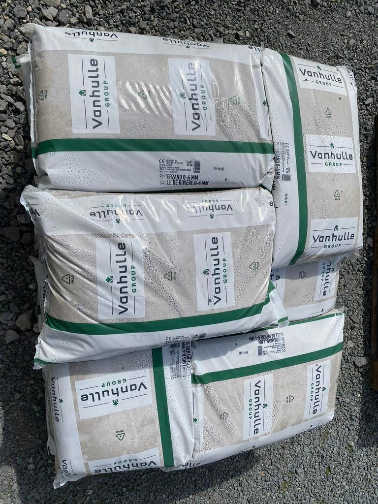 Rivierzand 0/4, Enlèvement