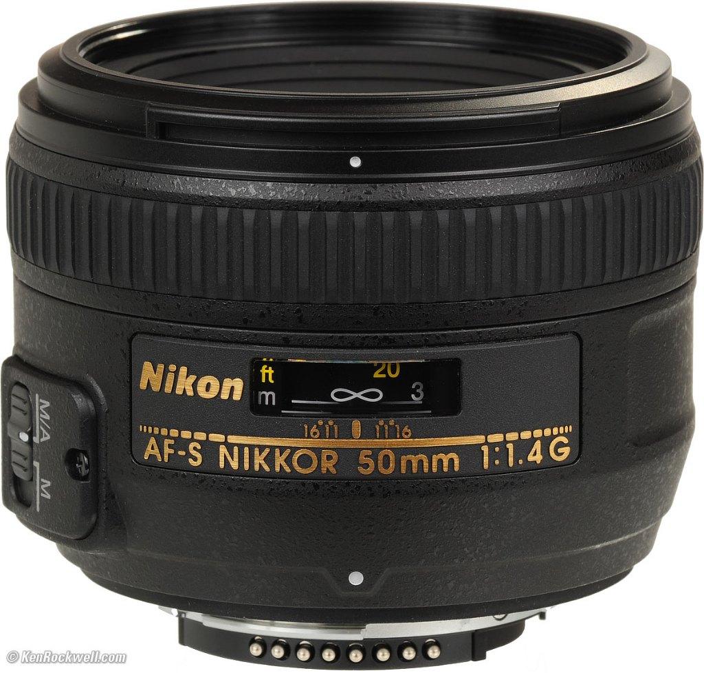 Nikon AF‑S NIKKOR 50 mm f/1,4 G, Enlèvement ou Envoi, Comme neuf, Lentille standard, Zoom