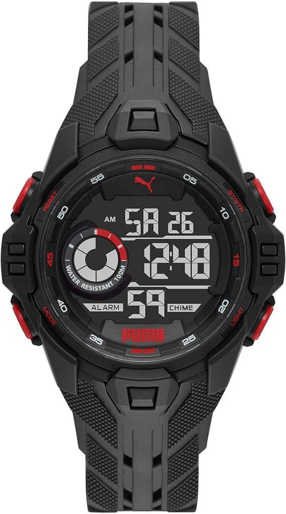 Puma Bold horloge P5042 *NIEUW*, Handtassen en Accessoires, Horloges | Heren, Kunststof, Polshorloge, Nieuw, Kunststof