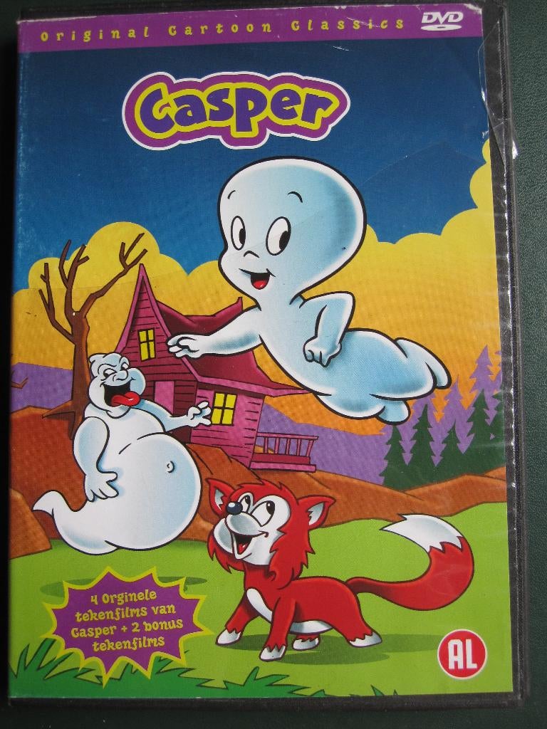 Casper, Cd's en Dvd's, Tekenfilm, Ophalen of Verzenden, Zo goed als nieuw, Alle leeftijden