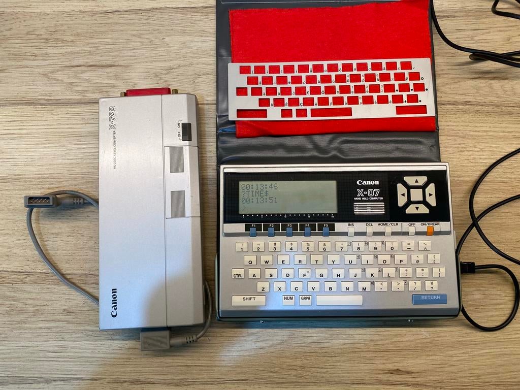 Canon X-07, + Canon X-722, Enlèvement ou Envoi