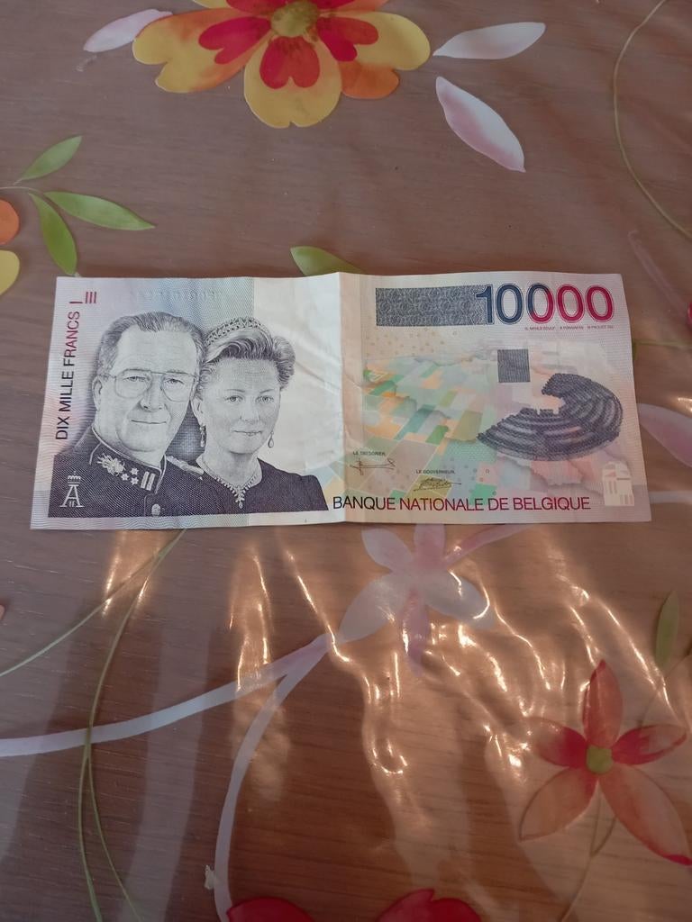 Billet de 10.000 fr, Enlèvement