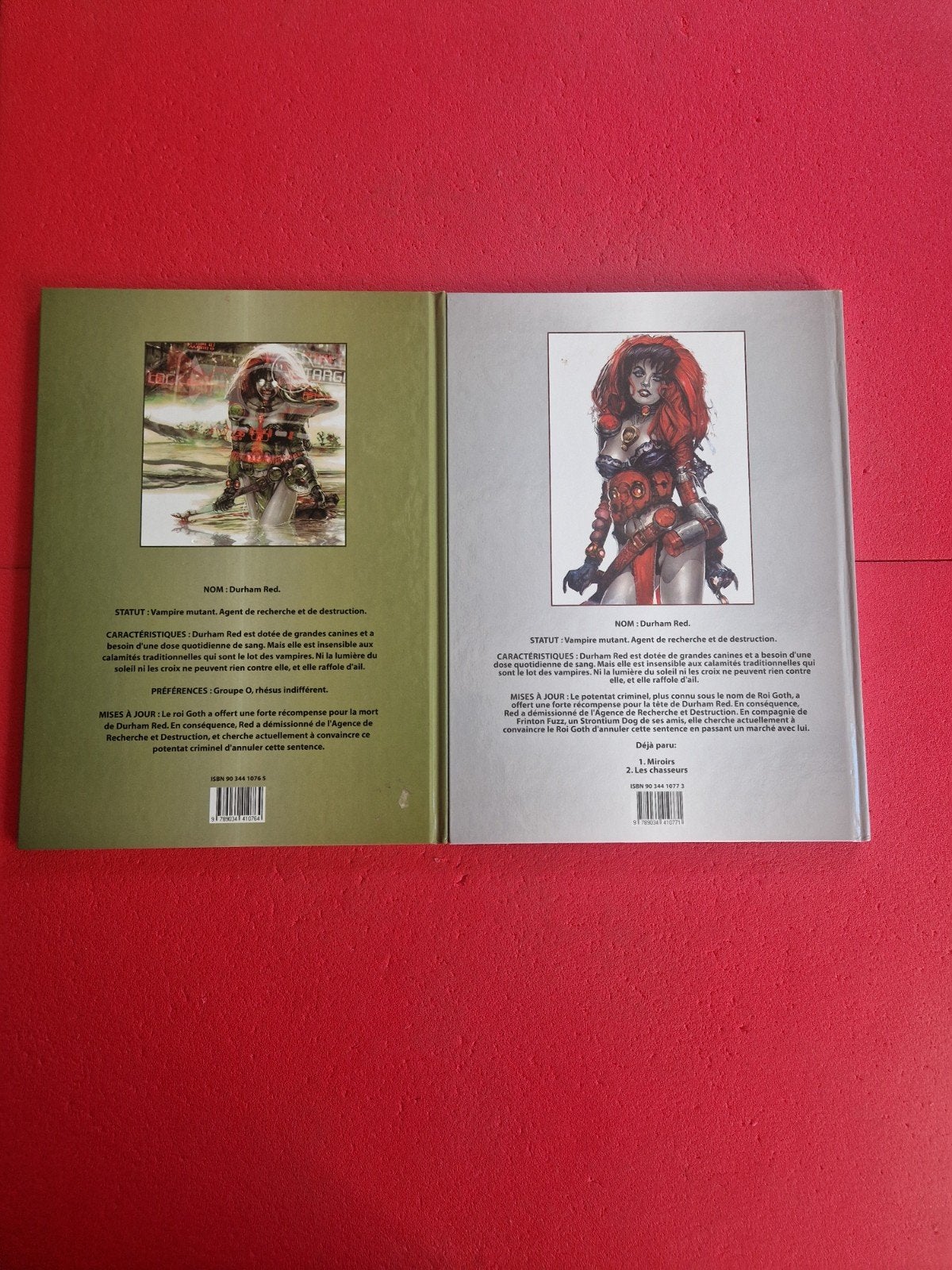 set van 2 bd durham red 1 en 2, EO (compleet van de serie), Ophalen of Verzenden