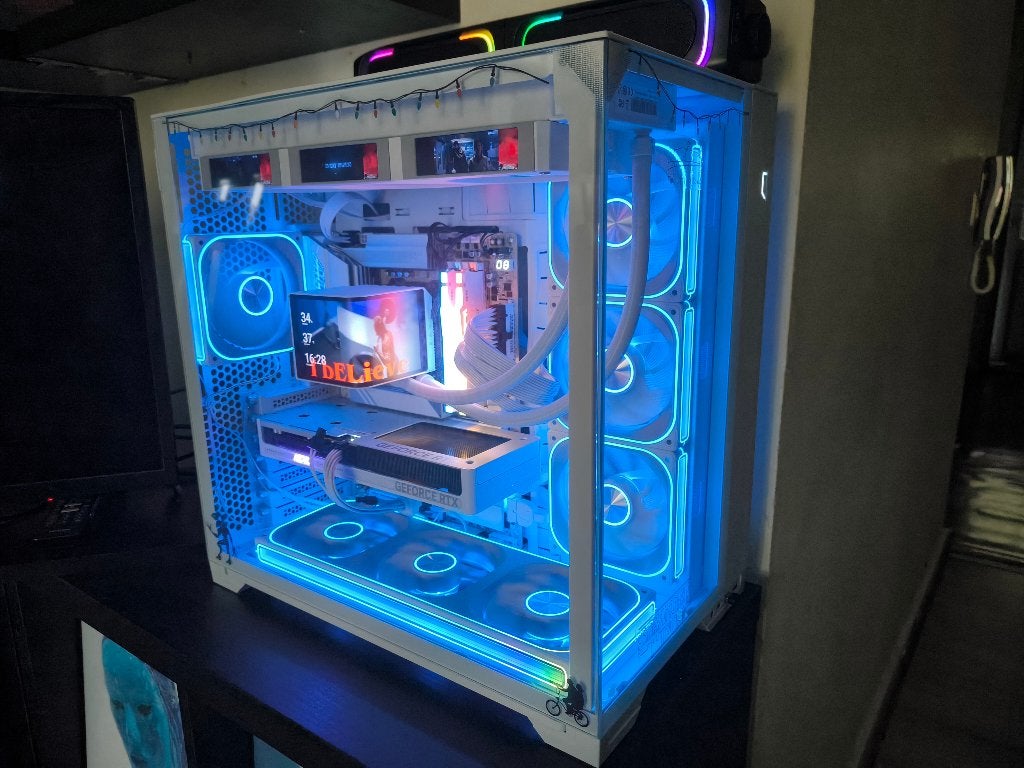 gaming pc, 32 GB, Zo goed als nieuw, AMD Ryzen 7, Gaming
