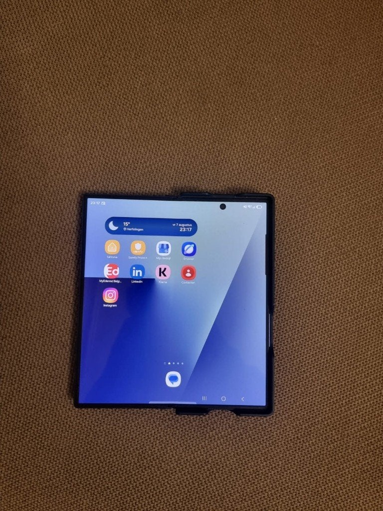 Samsung Z Fold 7 512 Go bleu avec garantie, Télécoms, Enlèvement ou Envoi, Comme neuf, Autres modèles, Étui à rabat