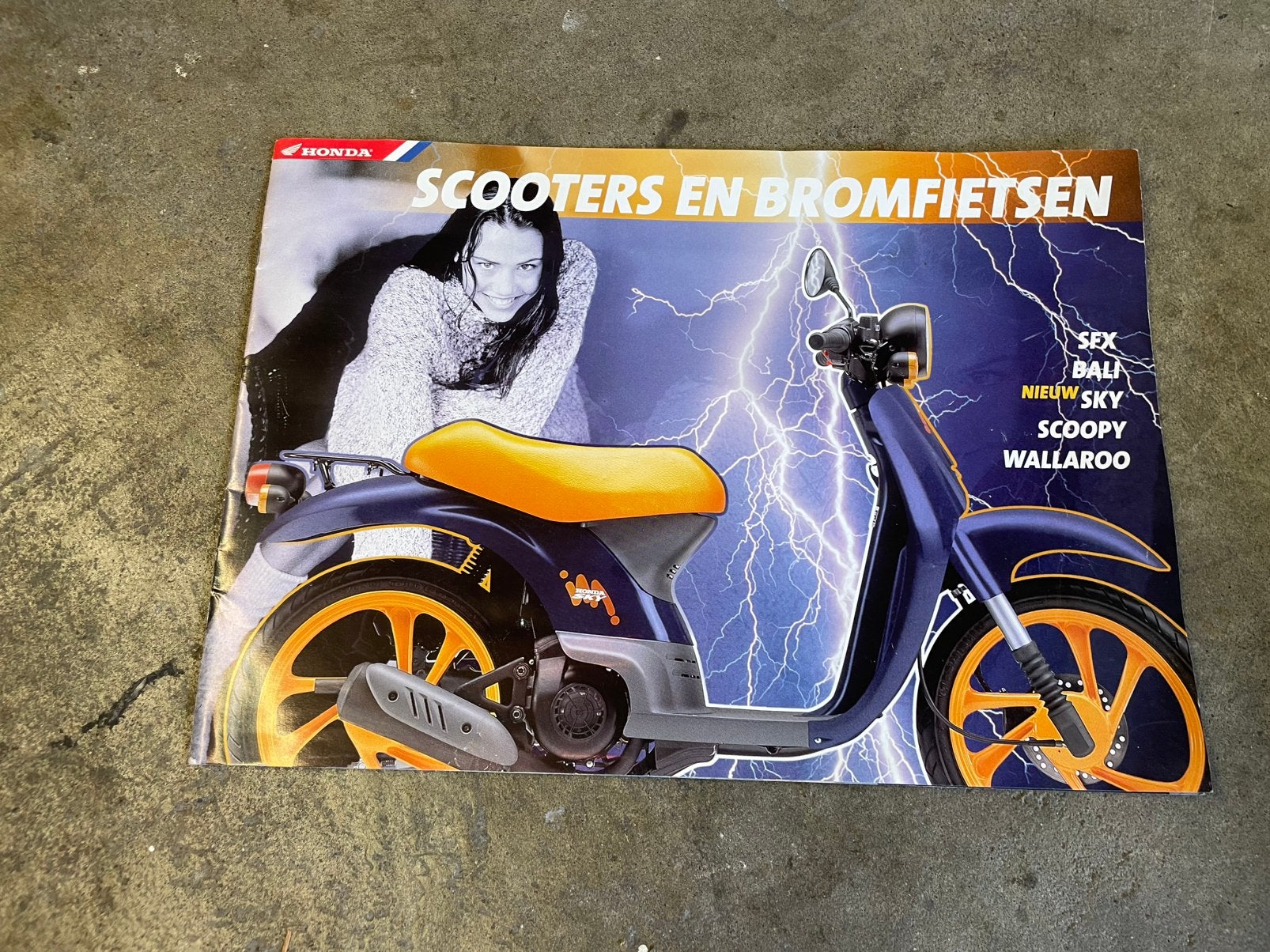 Brochure Honda Wallaroo, Vélos & Vélomoteurs, Enlèvement ou Envoi, Utilisé, Autres types