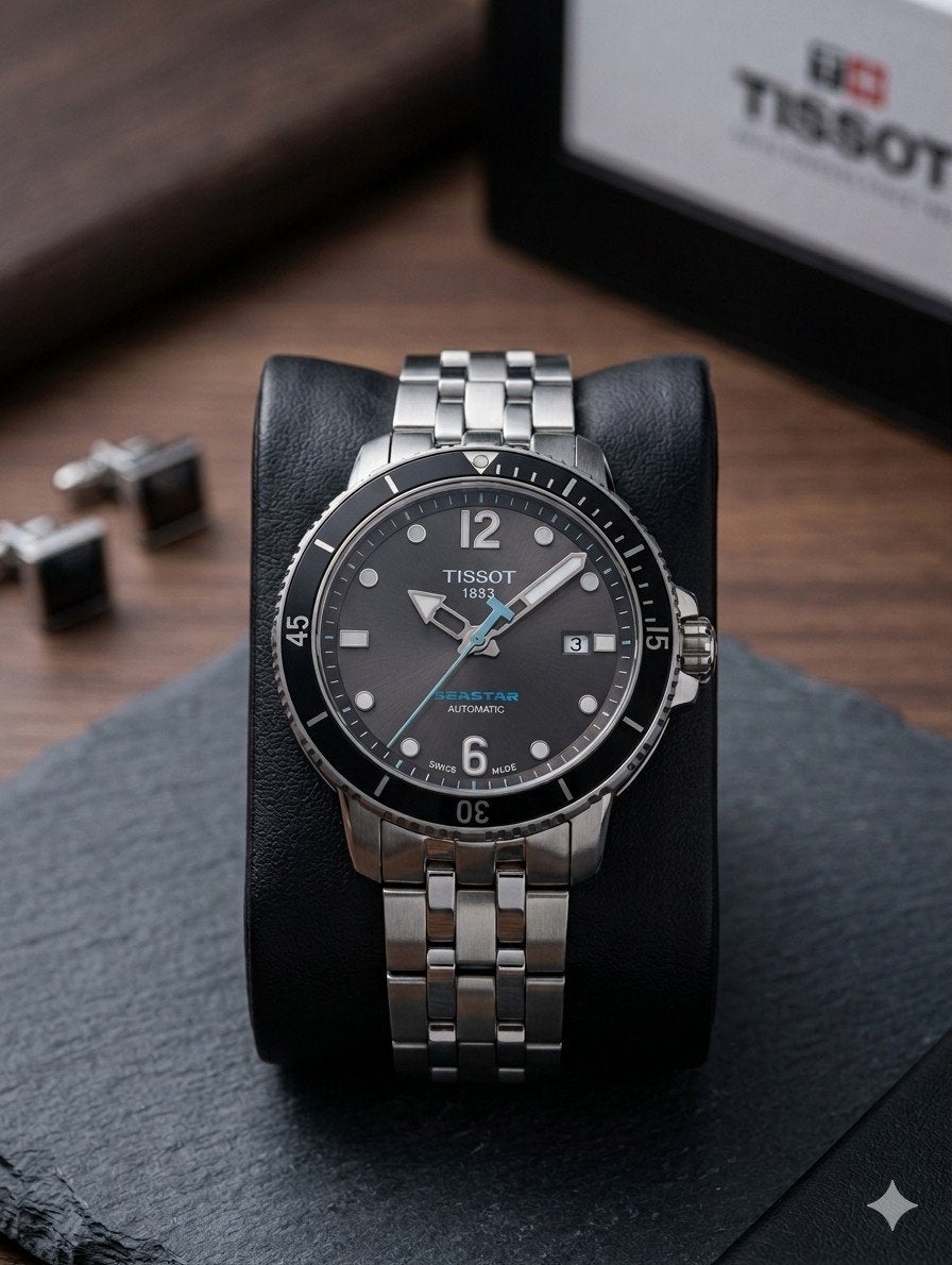 Tissot Seastar 1000 Automatic - Prachtige staat, Enlèvement