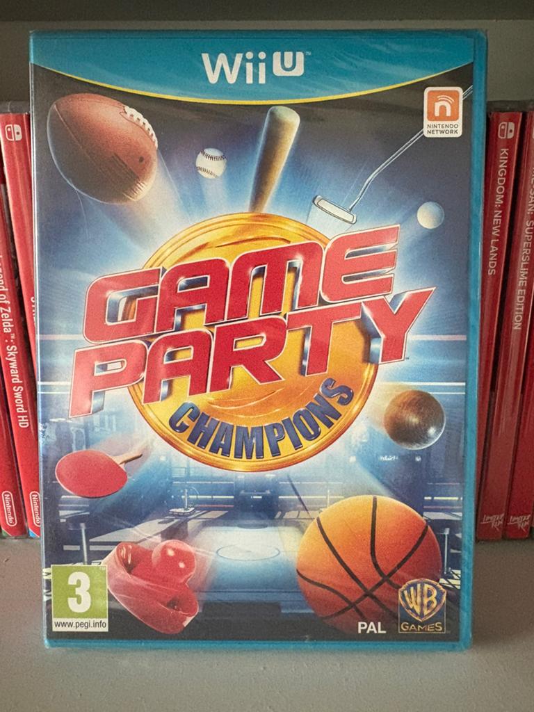 Jeu Party Champions (Wii U), Consoles de jeu & Jeux vidéo, Enlèvement ou Envoi, Neuf, Sport
